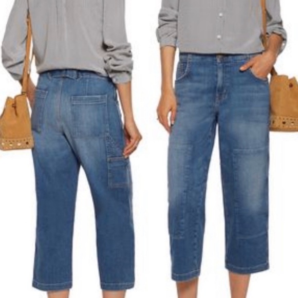 Current/Elliott Denim - SALE ! CURRENT/ELLIOTT HI RISE CROP JEANS SIZE 28